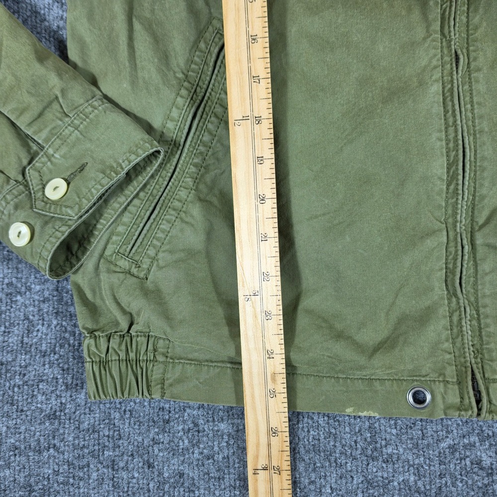 Polo Ralph Lauren Womens Olive Green Hooded Windbreaker Jacket Size Medium - Picture 7 of 8